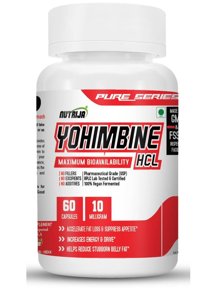     			NUTRIJA Yohimbine HCL 10mg - 60 no.s Capsule