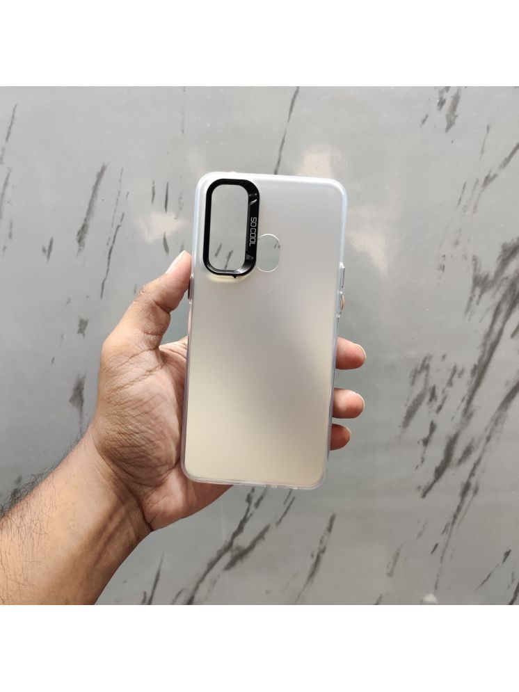     			ZAMN Plain Cases Compatible For Hard Shell Cases Realme 5 Pro ( )