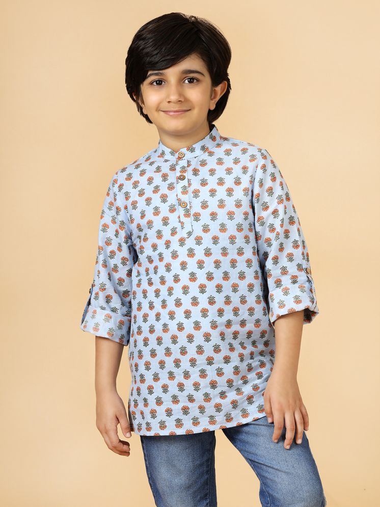     			A.T.U.N. Blue Cotton Boys ( Pack of 1 )