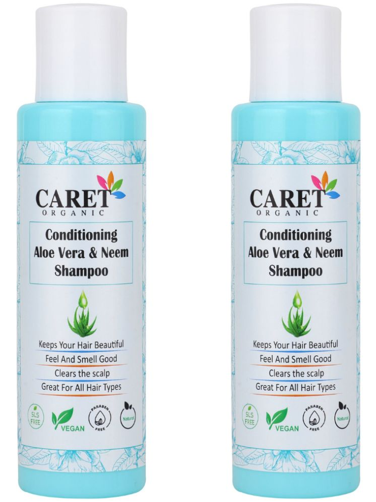     			Caret Organic Anti Hair Fall Shampoo 200 ( Pack of 2 )