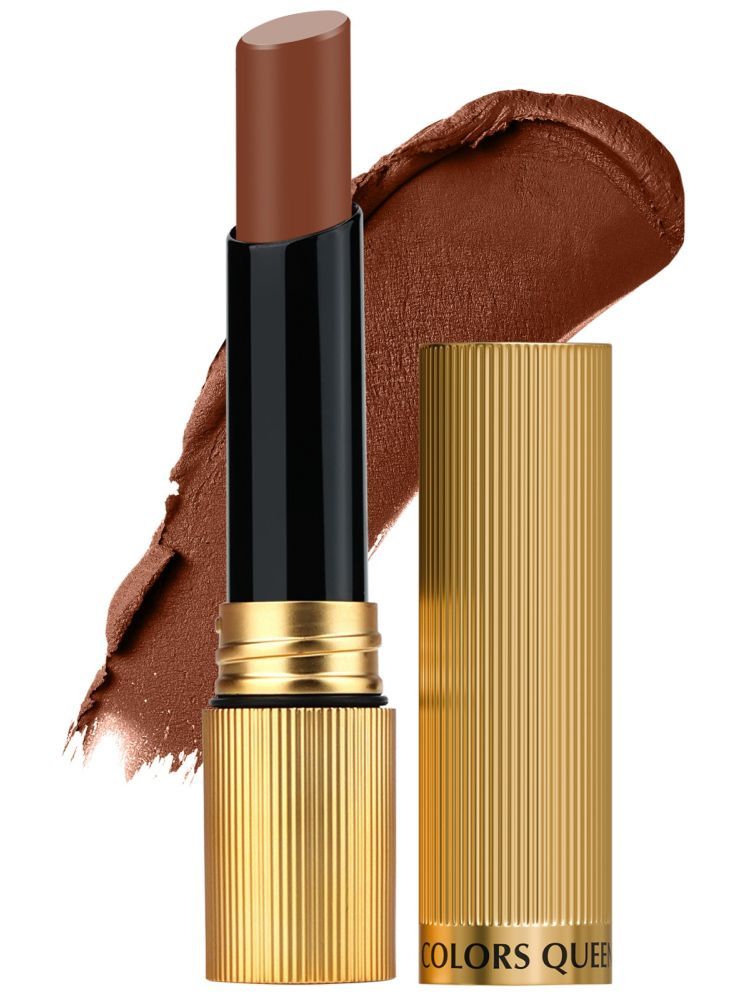     			Colors Queen Hold Up Full Day Non-Transfer Matte Lipstick 4g, Espresso (Shade - 124)