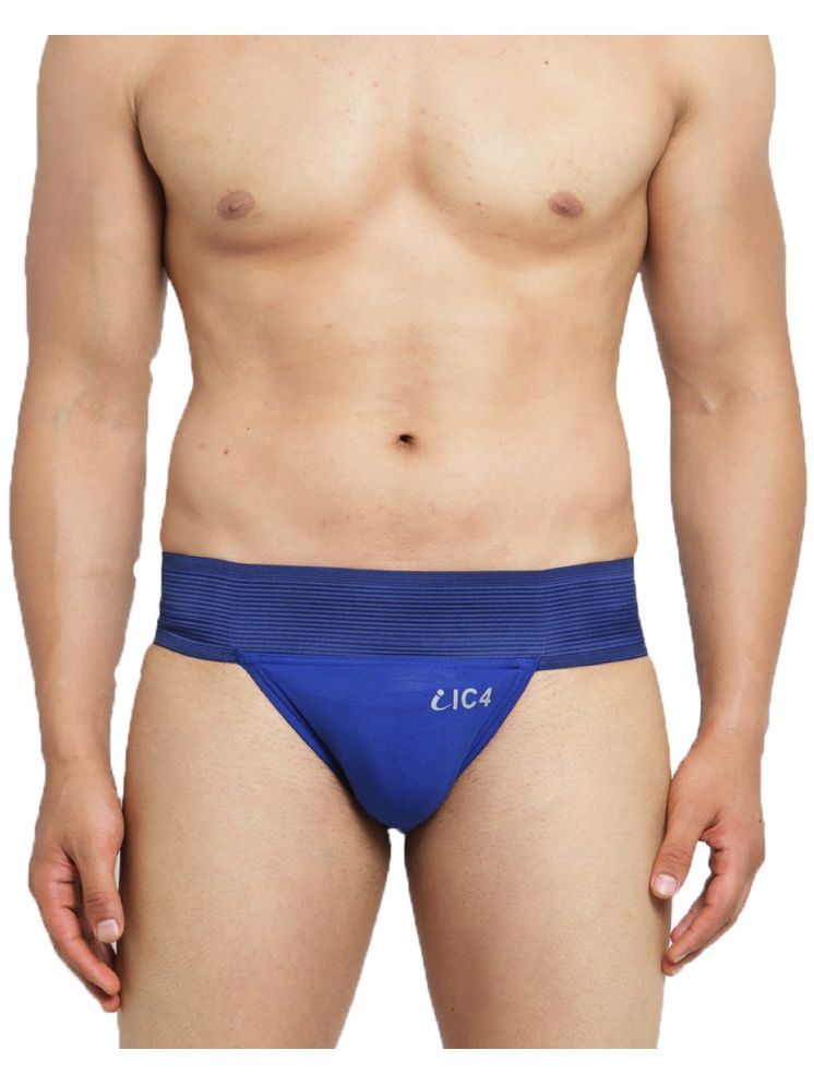     			IC4 Blue Gym Supporter Cotton Blend Men's Briefs ( Pack of 1 )