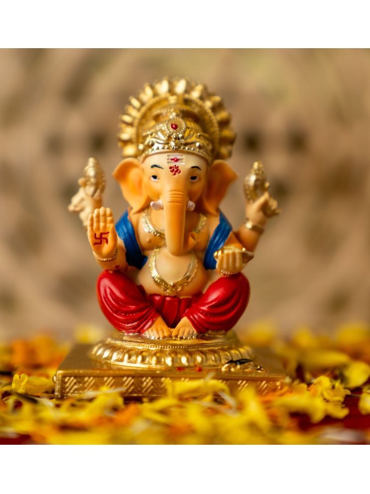     			Japam Glorious Ganesh Ji Idol | One Size | Height 3 inches