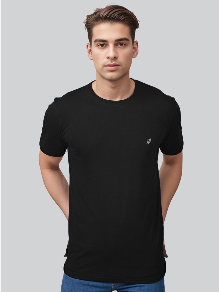     			Lux Nitro Pack of 1 Cotton Blend Relaxed Fit Men's T-Shirt ( Black )