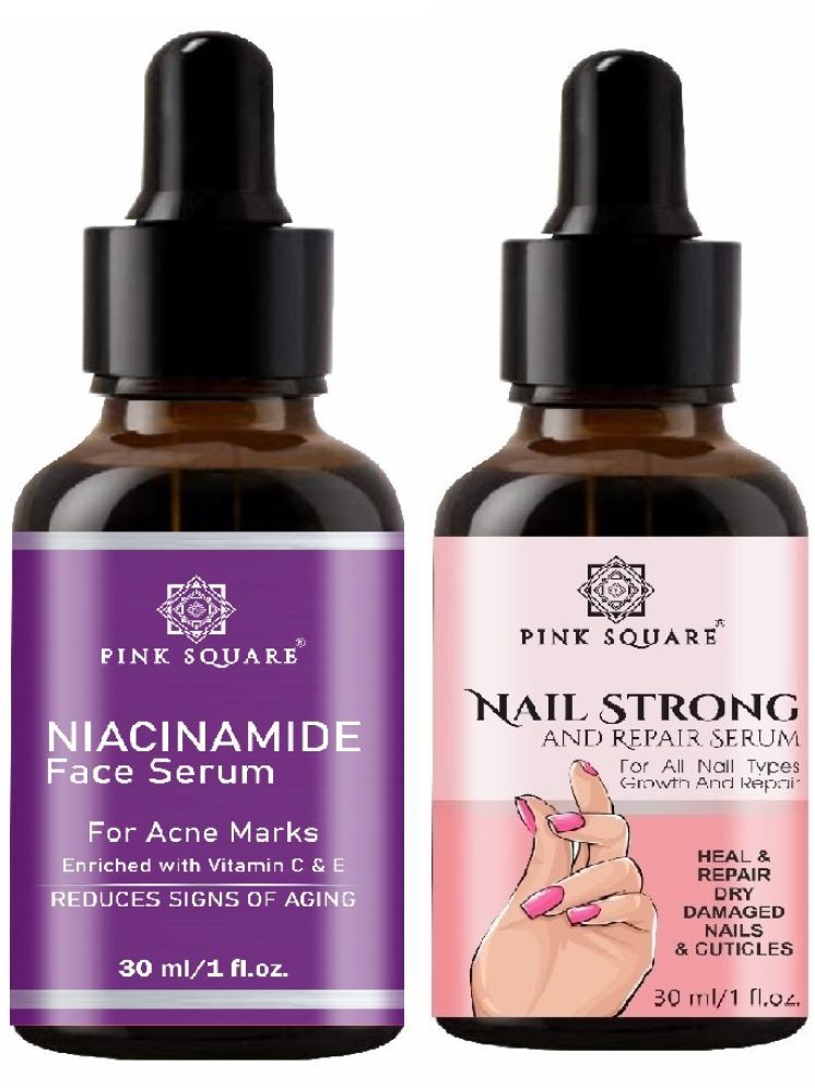     			Niacinamide Face Serum & Nail Strong Serum for Men & Women (Each,30ml) Combo of 2