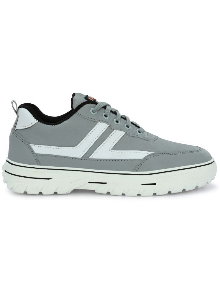     			ShoeRise Grey men sneakers Light Grey Men's Outdoor Shoes