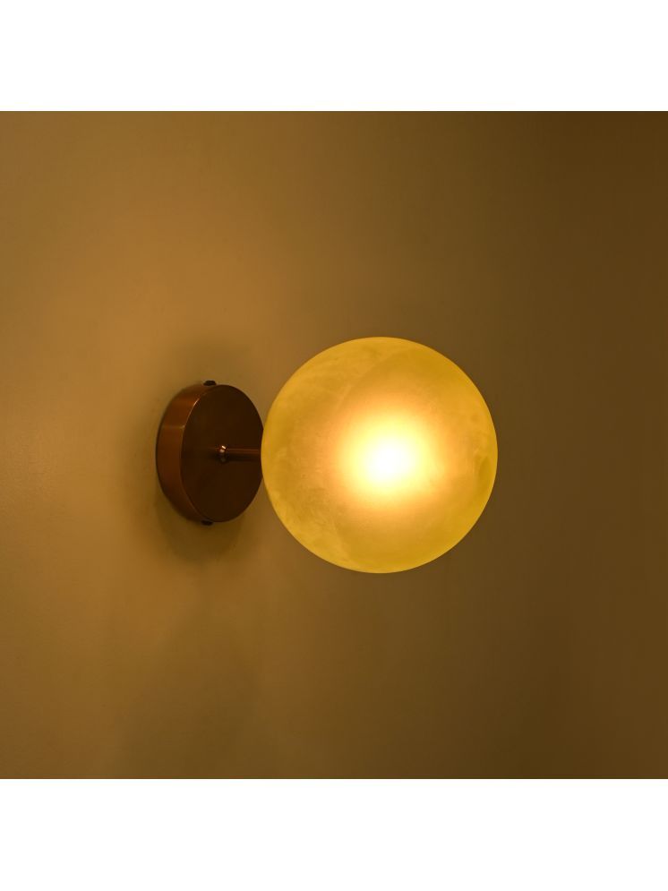     			Somil Yellow Down Light Wall Lamp ( Pack of 1 )