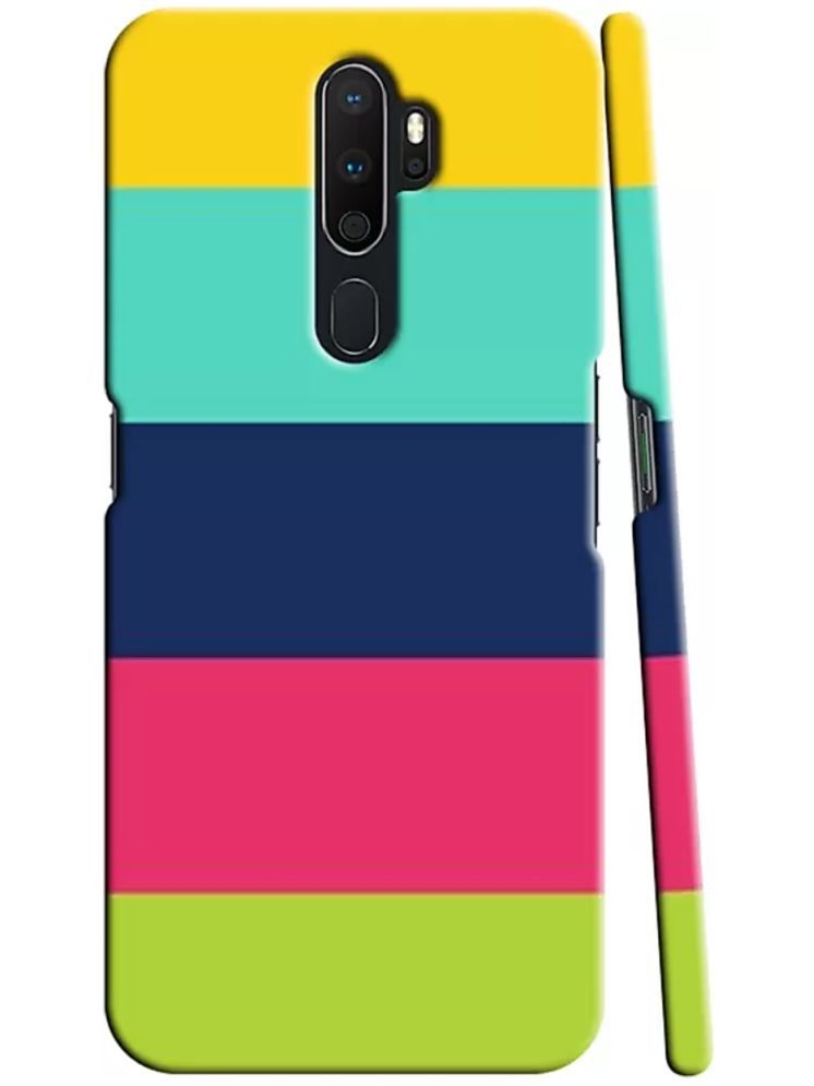     			T4U THINGS4U Multicolor Printed Back Cover Polycarbonate Compatible For Oppo A5 2020 ( Pack of 1 )