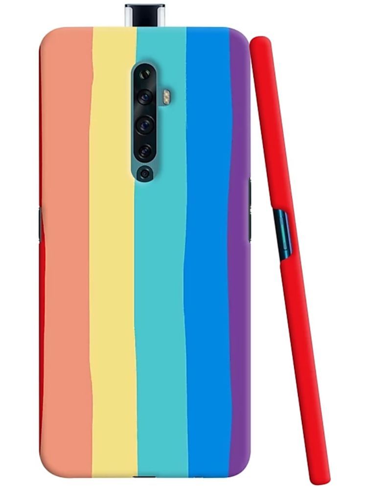     			T4U THINGS4U Multicolor Printed Back Cover Polycarbonate Compatible For Oppo Reno 2F ( Pack of 1 )