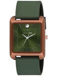 Hemt Green Silicon Analog Men's Watch