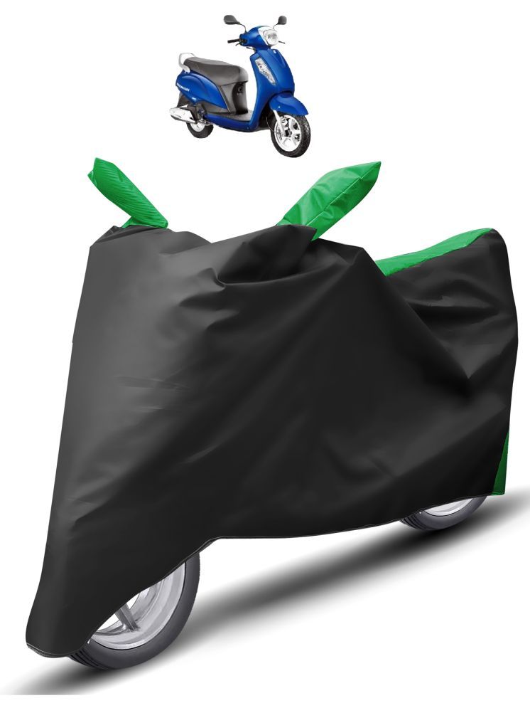     			Auto Hub Bike Body Cover for Suzuki Access 125 ( Pack of 1 ) , Green