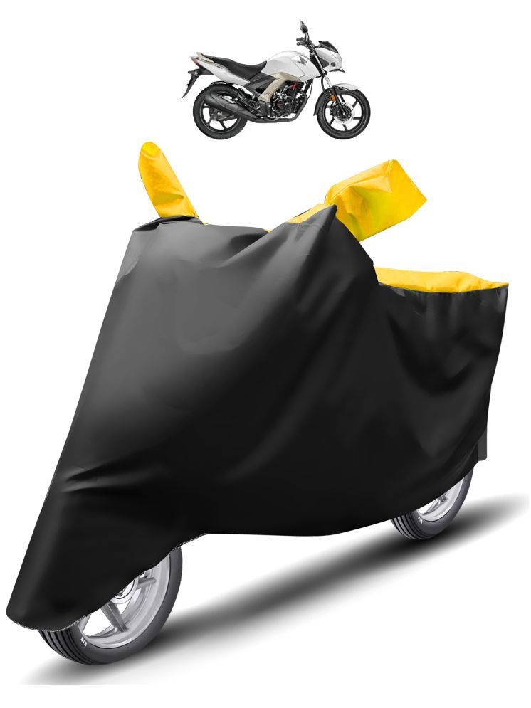     			Auto Hub Bike Body Cover for Honda CB Unicorn ( Pack of 1 ) , Yellow