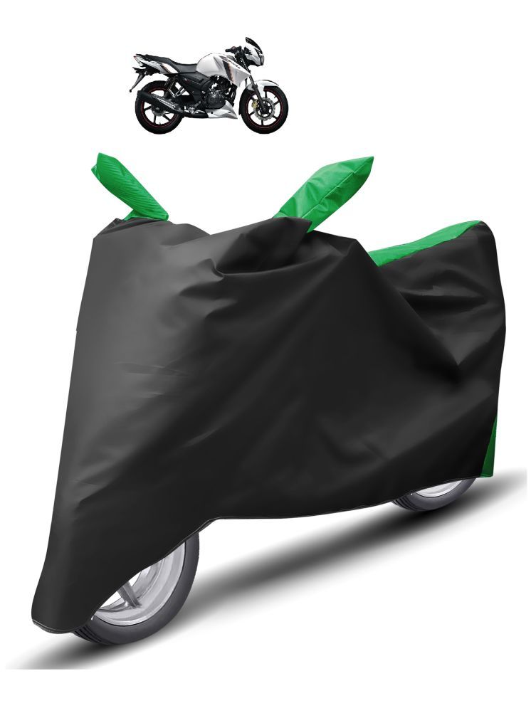     			Auto Hub Bike Body Cover for TVS Apache RTR 160 ( Pack of 1 ) , Green