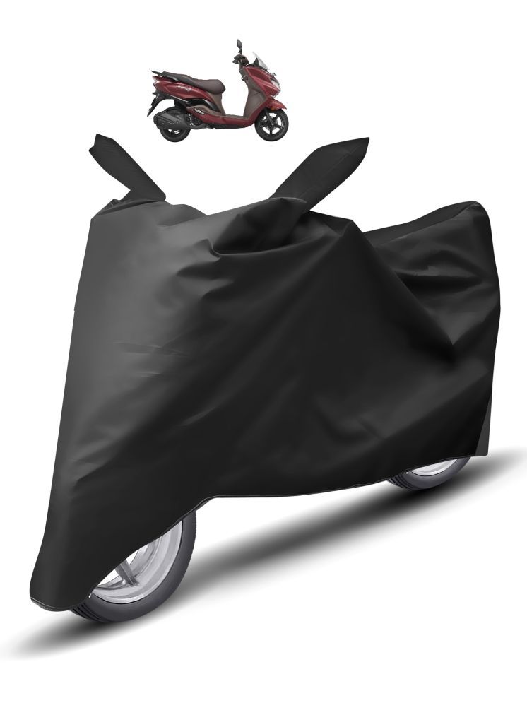     			Auto Hub Bike Body Cover for Suzuki All Bike Models ( Pack of 1 ) , Black