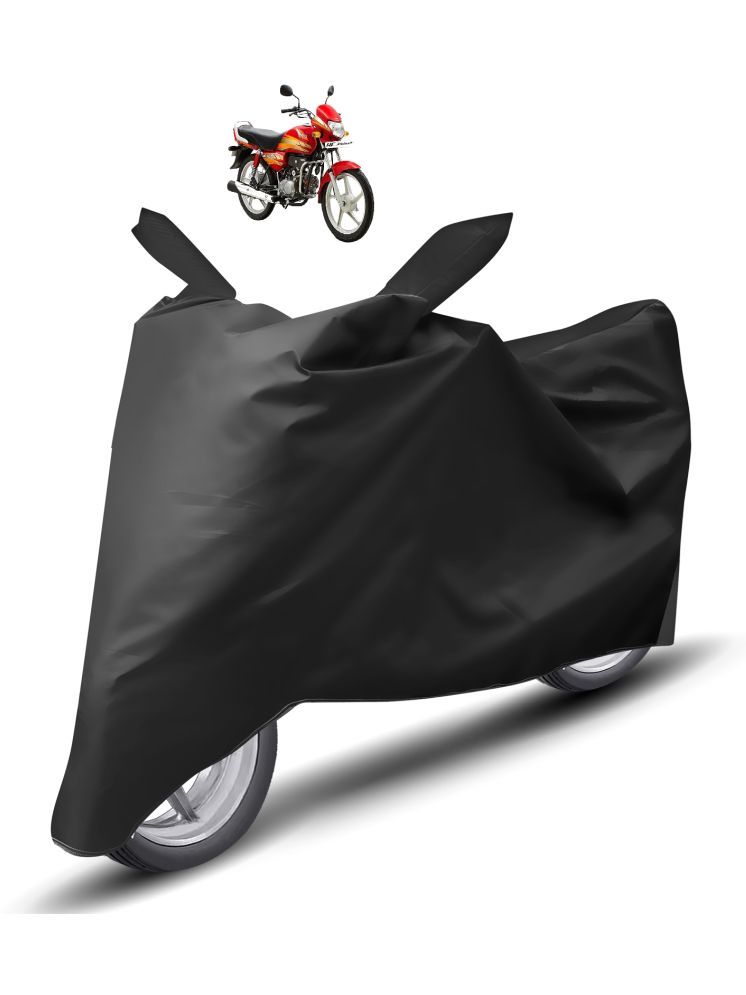     			Auto Hub Bike Body Cover for Hero HF Deluxe ( Pack of 1 ) , Black