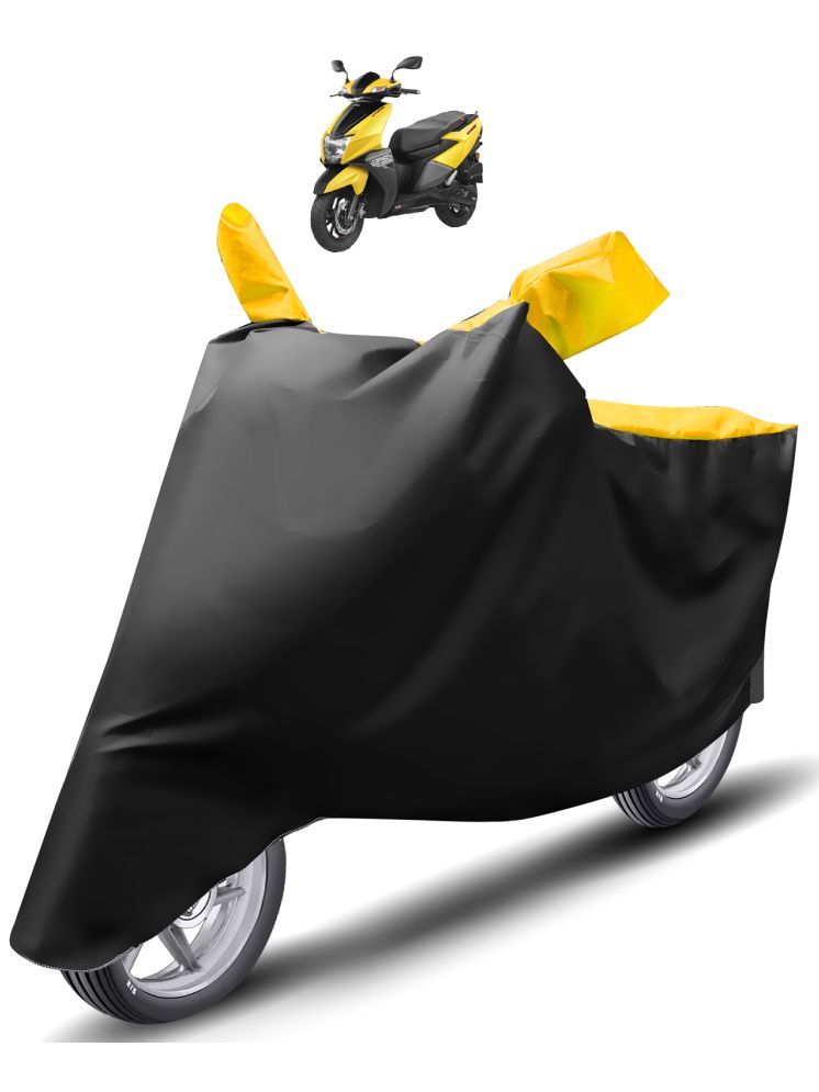     			Auto Hub Bike Body Cover for TVS NTORQ 125 ( Pack of 1 ) , Yellow