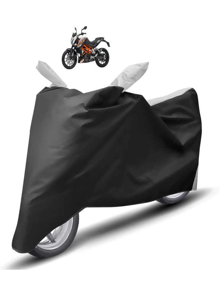     			Auto Hub Bike Body Cover for KTM Duke 390 ( Pack of 1 ) , Silver