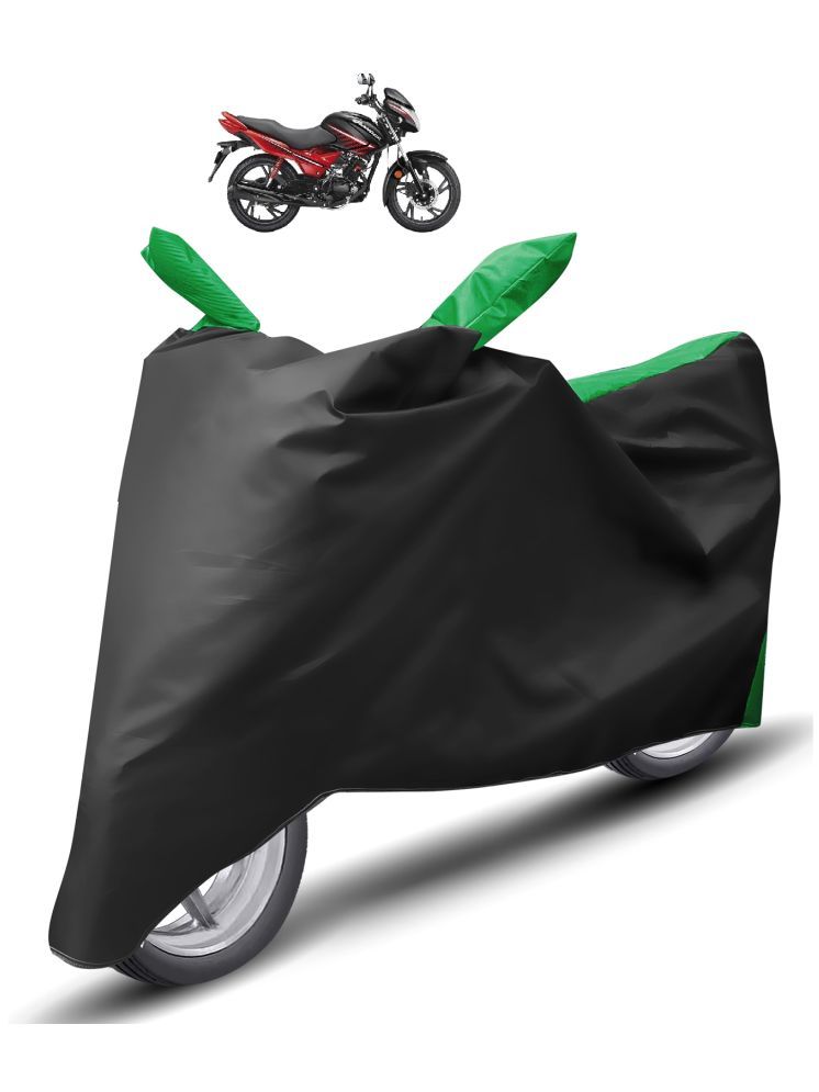     			Auto Hub Bike Body Cover for Hero Glamour ( Pack of 1 ) , Green