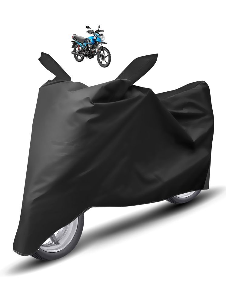     			Auto Hub Bike Body Cover for Hero Passion Pro ( Pack of 1 ) , Black