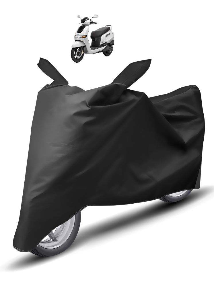     			Auto Hub Bike Body Cover for TVS All Bike Models ( Pack of 1 ) , Black