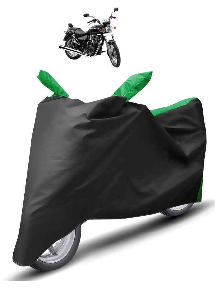     			Auto Hub Bike Body Cover for Royal Enfield THUNDERBIRD ( Pack of 1 ) , Green