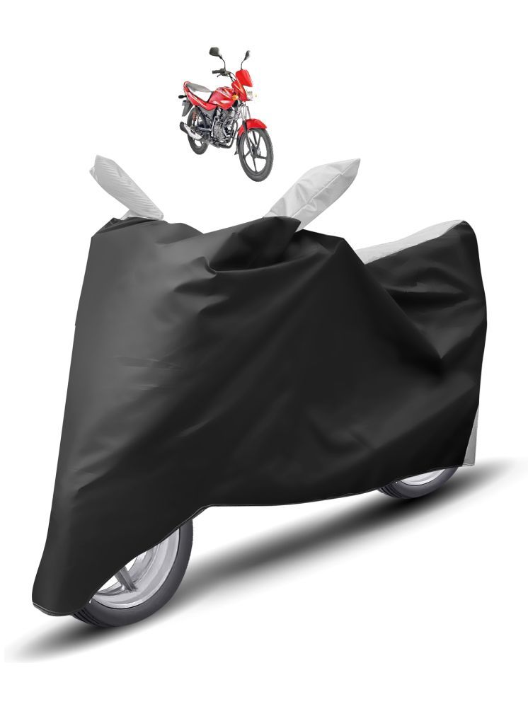     			Auto Hub Bike Body Cover for Bajaj Platina 100 ( Pack of 1 ) , Silver