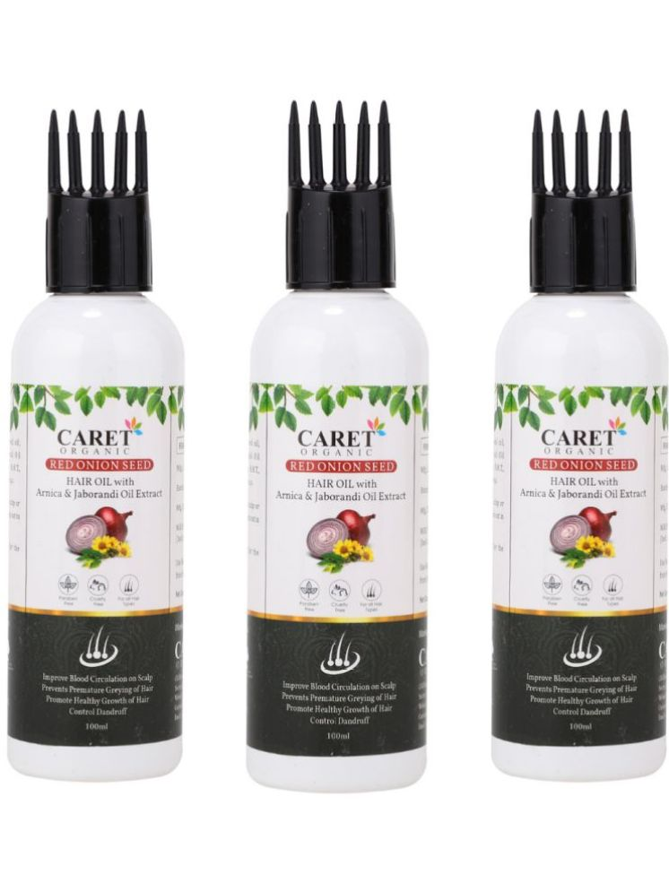     			Caret Organic Scalp Treatment Onion Oil 300 ml ( Pack of 3 )