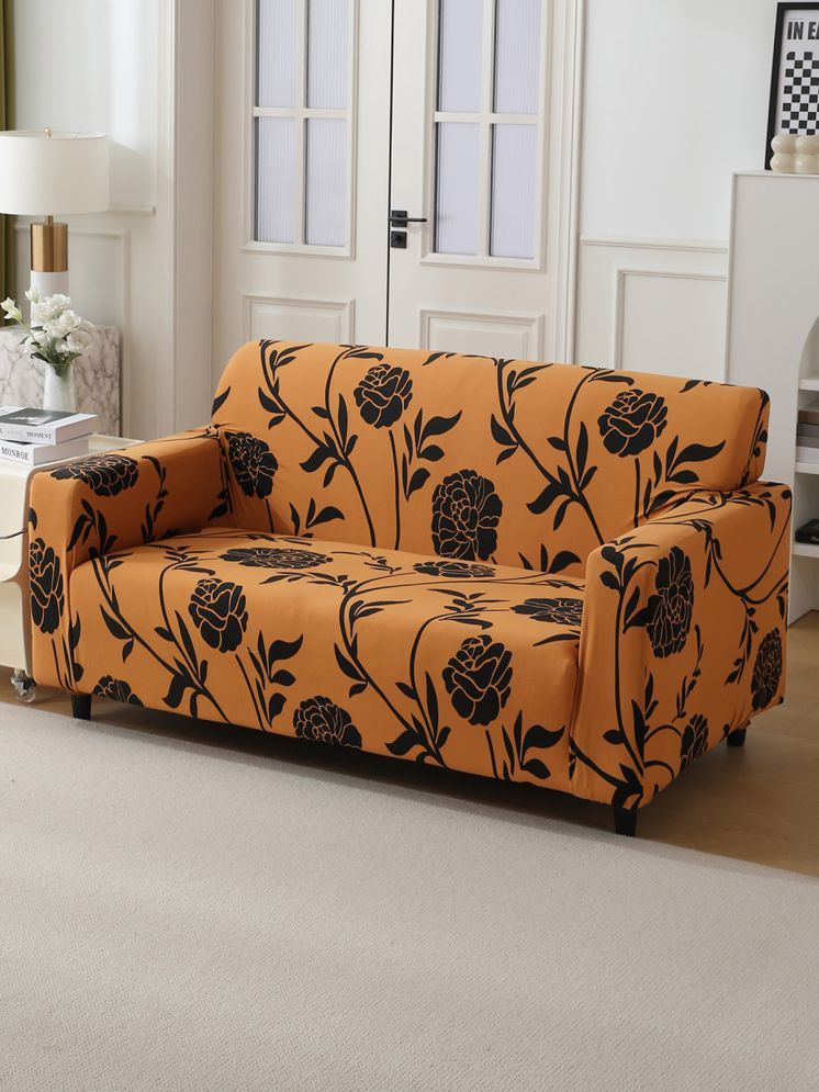     			HOKIPO 2 Seater Polyester Sofa Cover ( Pack of 1 )