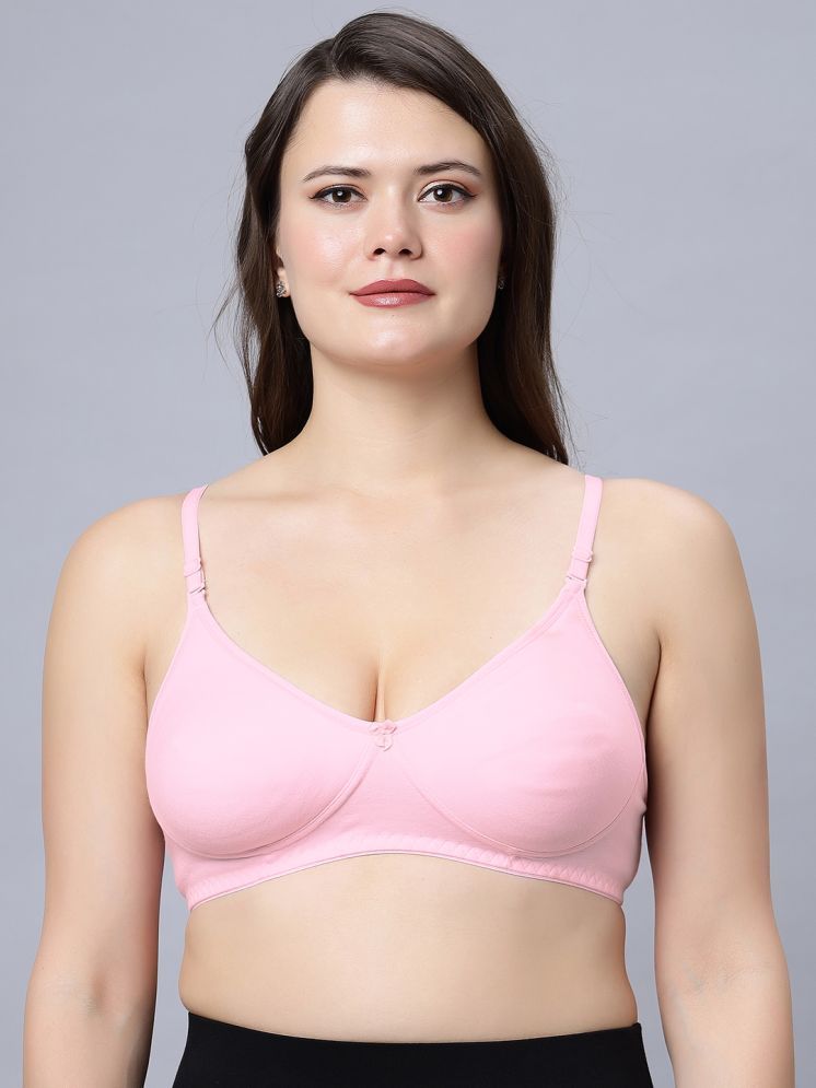     			IN CARE LINGERIE Cotton Lightly Padded Women's Everyday Bra ( Pink ) NAVYA_PINK_40B