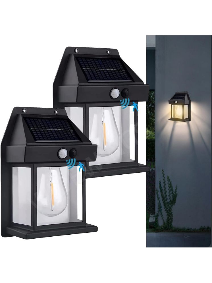     			X-EON 3W Solar Outdoor Wall Light ( Pack of 2 )