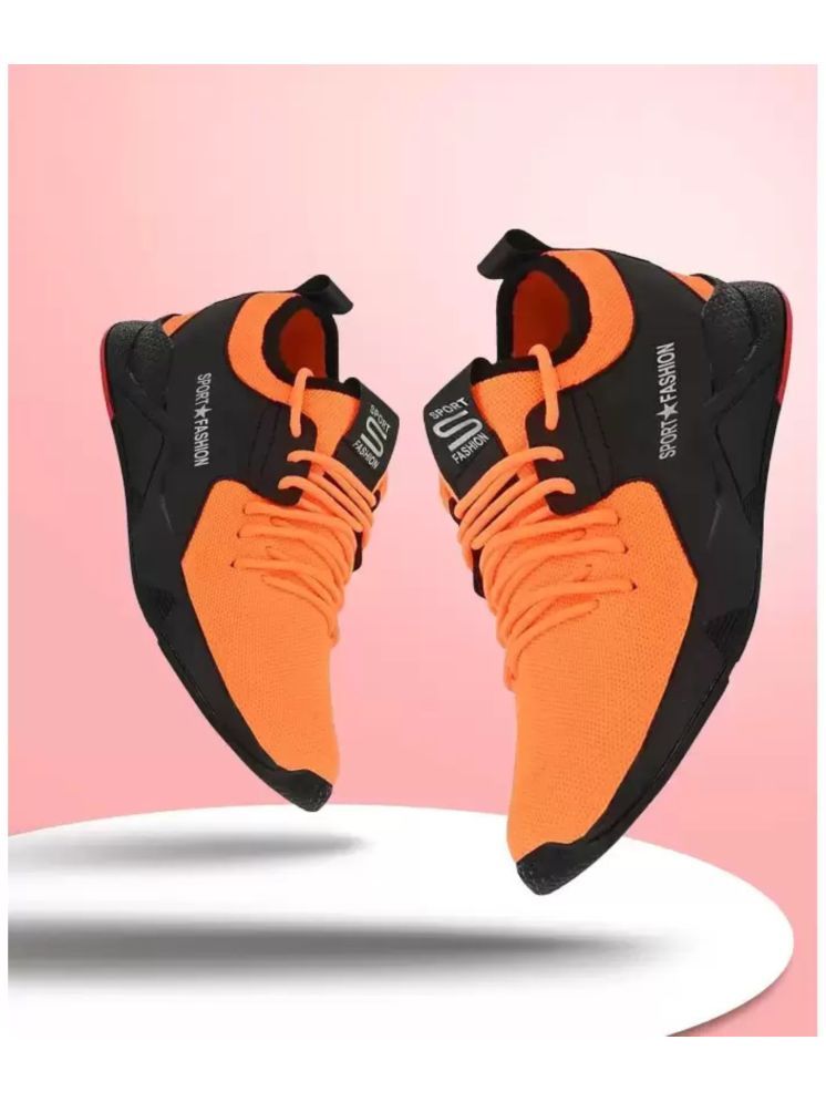     			hotstyle FASHION Orange Men's Sneakers