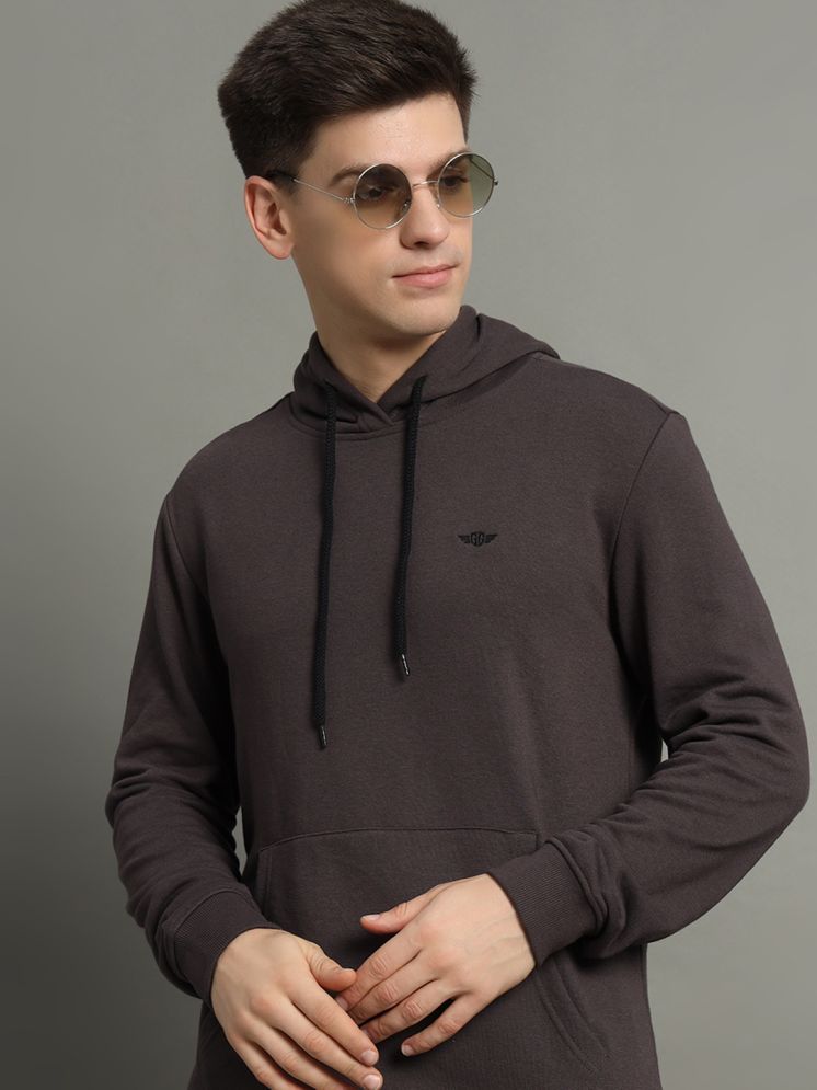     			GET GOLF Cotton Hooded Men's Sweatshirt - Charcoal ( Pack of 1 )