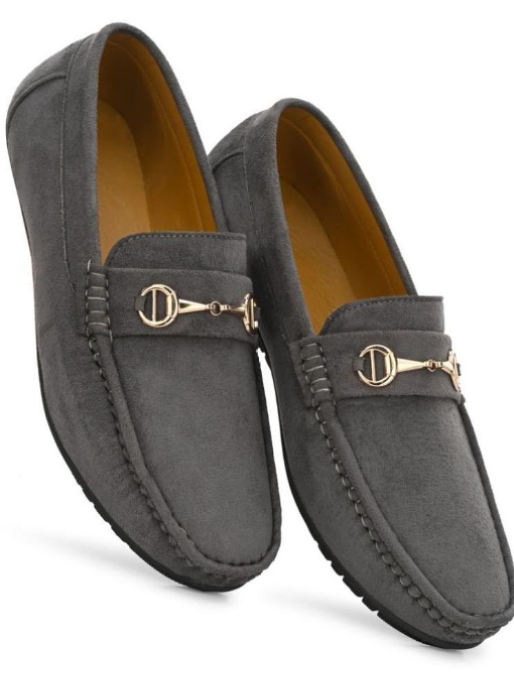     			Prolific Grey Men's Slip-on Shoes