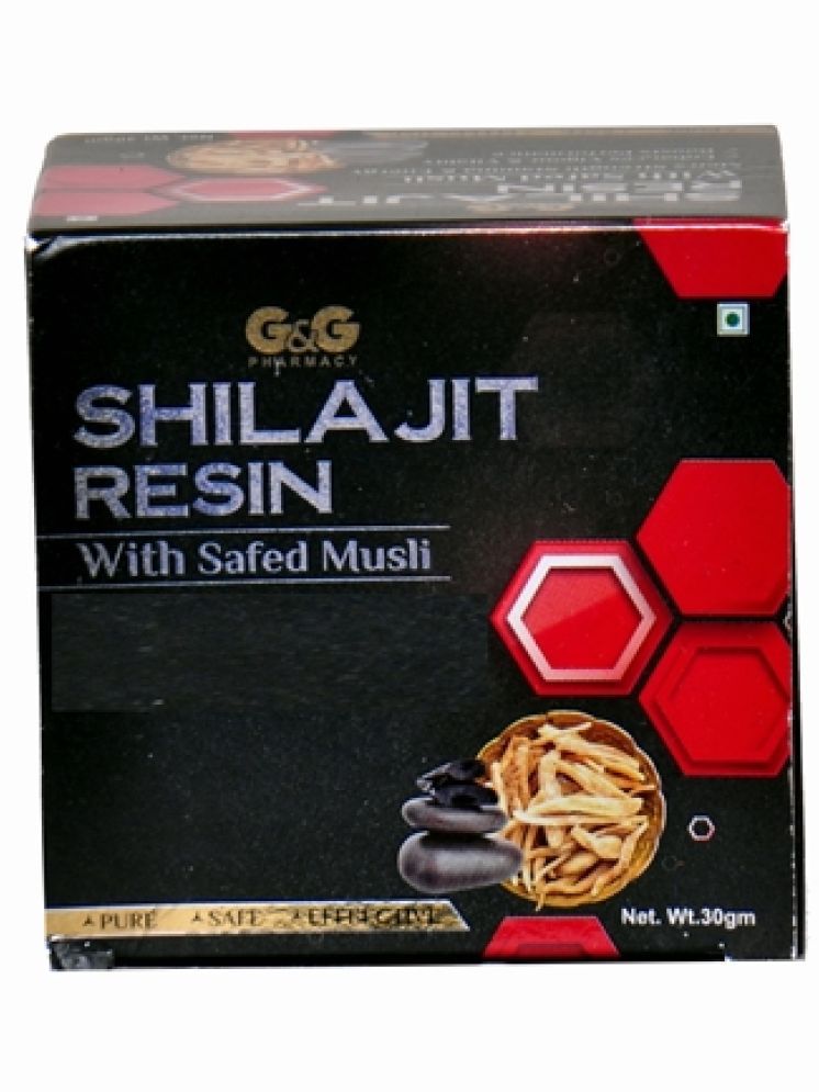     			Pure and Natural Shilajit Resin ,Sudh Shilajit with Safed musli pack of 1