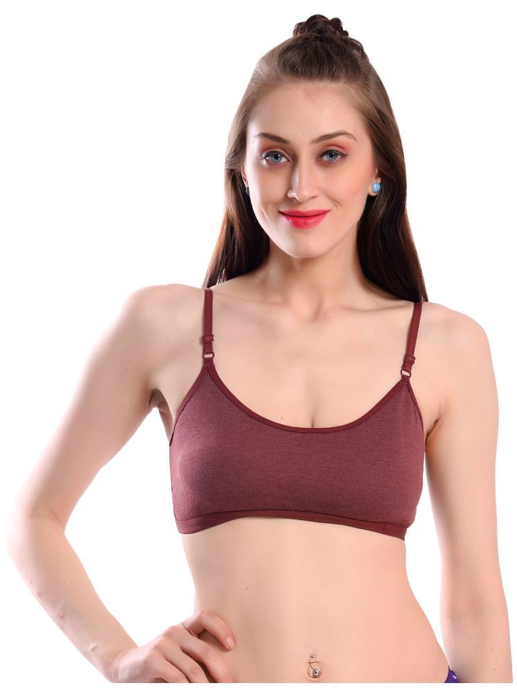     			Viral Girl Maroon Cotton Non Padded Women's Teenage Bra ( Pack of 1 )