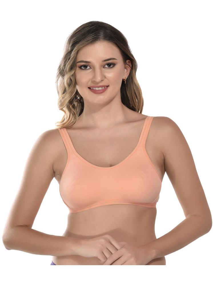     			Viral Girl Cotton Non Padded Women's Everyday Bra ( Orange ) VM-JUSTCHILL-ORANGE