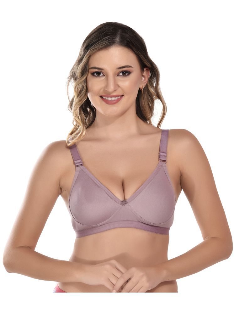     			Viral Girl Pink Cotton Non Padded Women's T-Shirt Bra ( Pack of 1 )