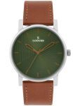 LOGUES WATCHES Analog Green Dial Men'S Watch | G E 856 Sl-95 | 3 ATM Water Resistant