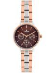 LOGUES WATCHES Analog Brown Dial Women'S Watch | litres 1713 Bwm-05 | 3 ATM Water Resistant