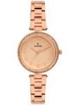 LOGUES WATCHES Analog Rose Dial Women'S Watch | litres 6178 Wm-06 | 3 ATM Water Resistant