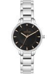 LOGUES WATCHES Analog Black Dial Women'S Watch | litres E 714 Sm-03 | 3 ATM Water Resistant