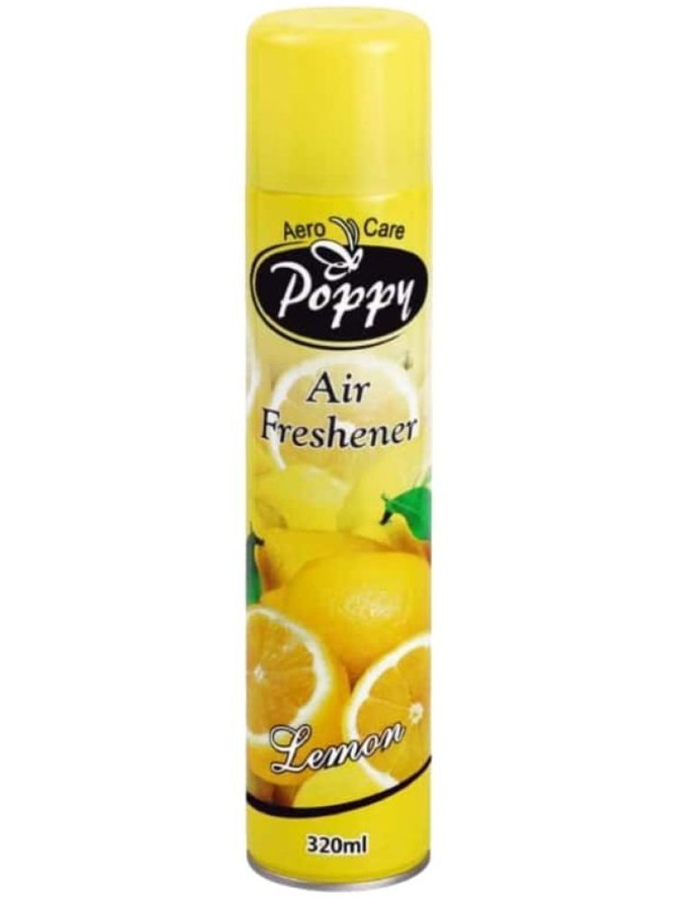     			Aero Care Poppy Lemon Air Freshener - 320ml Room Fragrant Spray