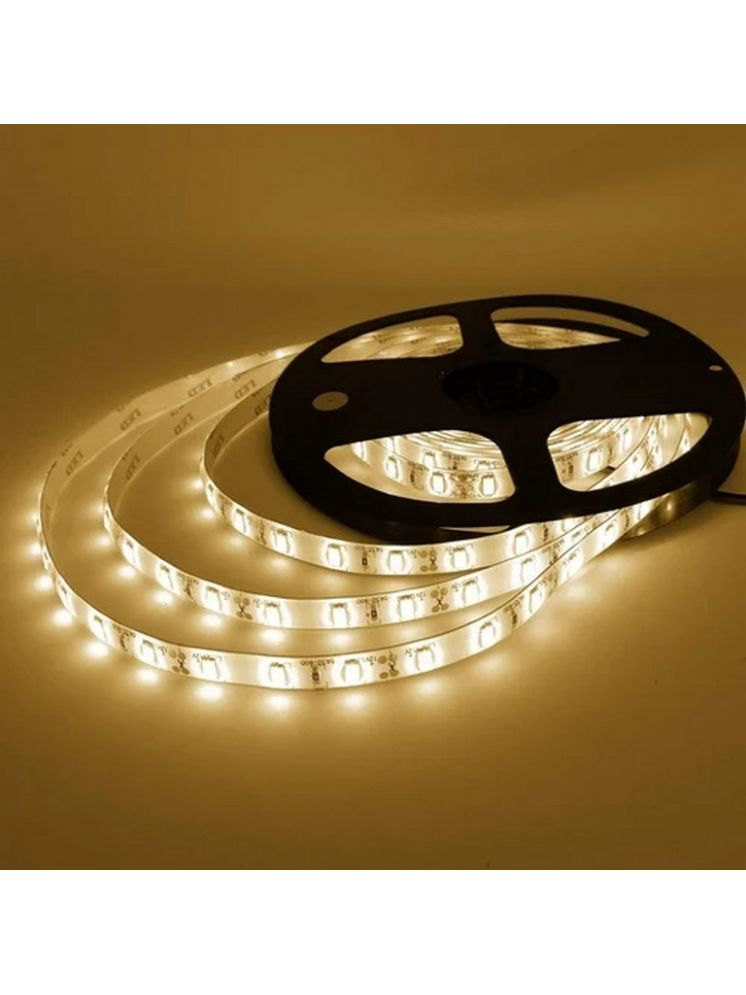     			Gearup White 5Mtr LED Strip ( Pack of 1 )