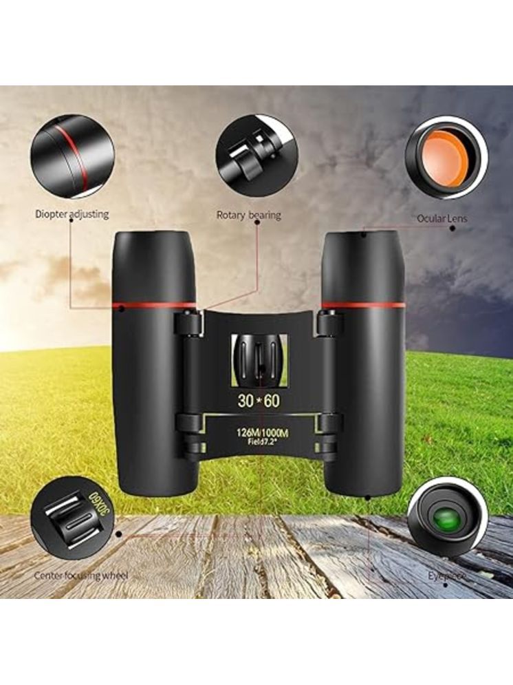     			JGG Jain Gift Gallery Mini Binoculars 10X25 HD Portable Long Distance Telescope Black Binoculars