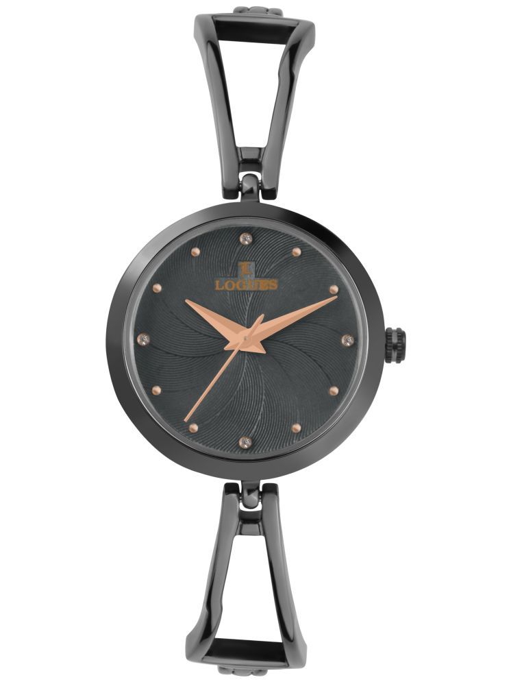     			LOGUES WATCHES Analog Grey Dial Women'S Watch | L E 710 Qm-27 | 3 ATM Water Resistant