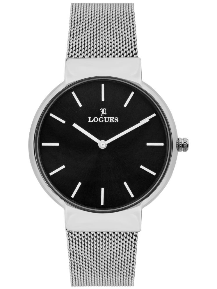     			LOGUES WATCHES Analog Black Dial Men'S Watch | G 1458 Sz-03 | 3 ATM Water Resistant