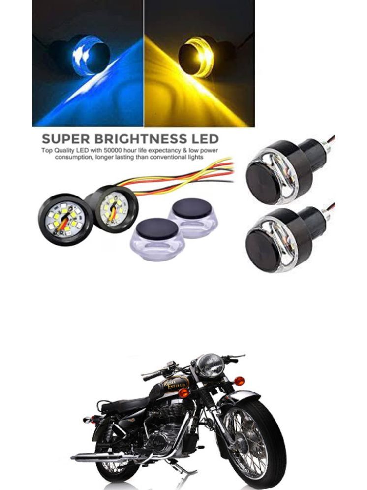     			Rustproof, Waterproof Indicator Light/Handle Light (Multicolor) For Royal Enfield Electra Delux