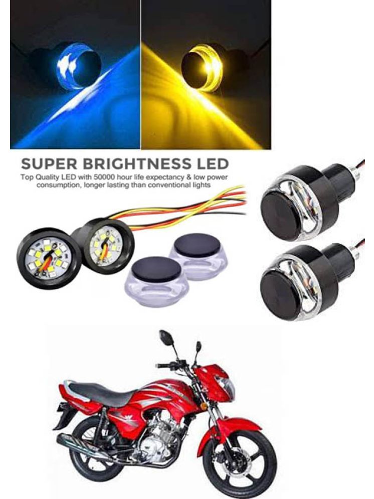     			Rustproof, Waterproof Indicator Light/Handle Light (Multicolor) For Universal For Bike Fusion