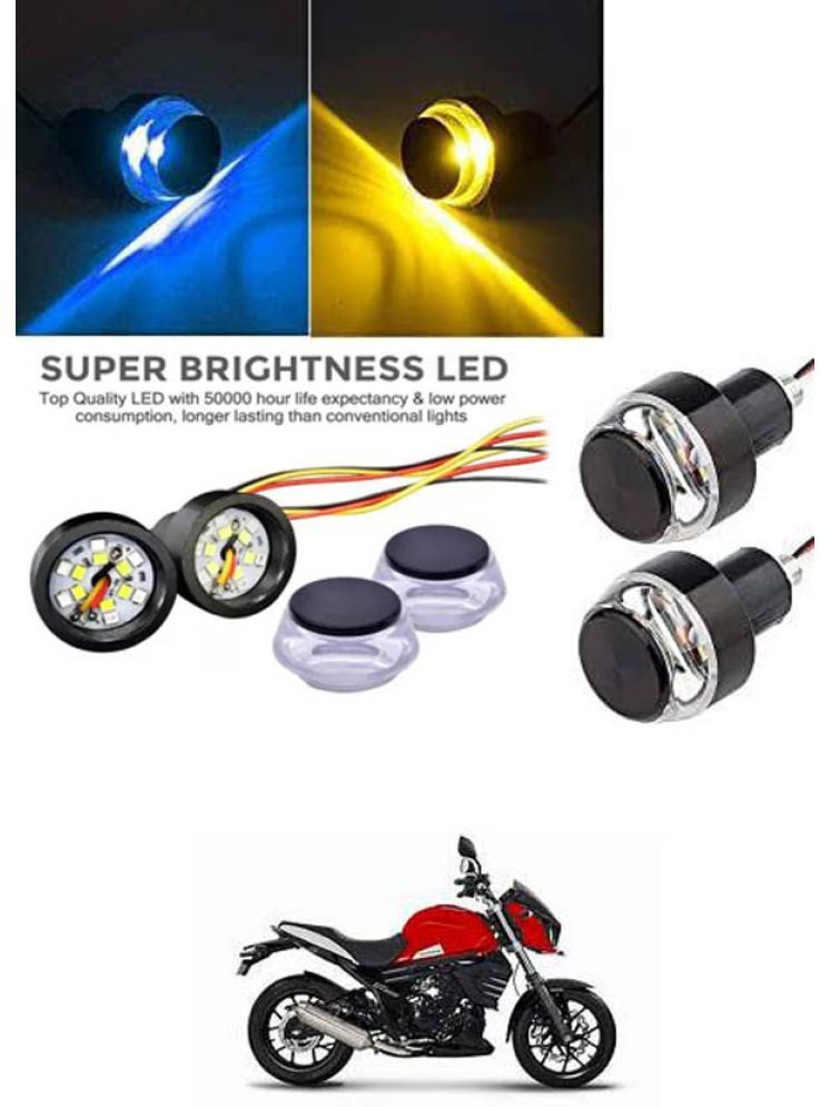     			Rustproof, Waterproof Indicator Light/Handle Light (Multicolor) For Mahindra MOJO XT 300