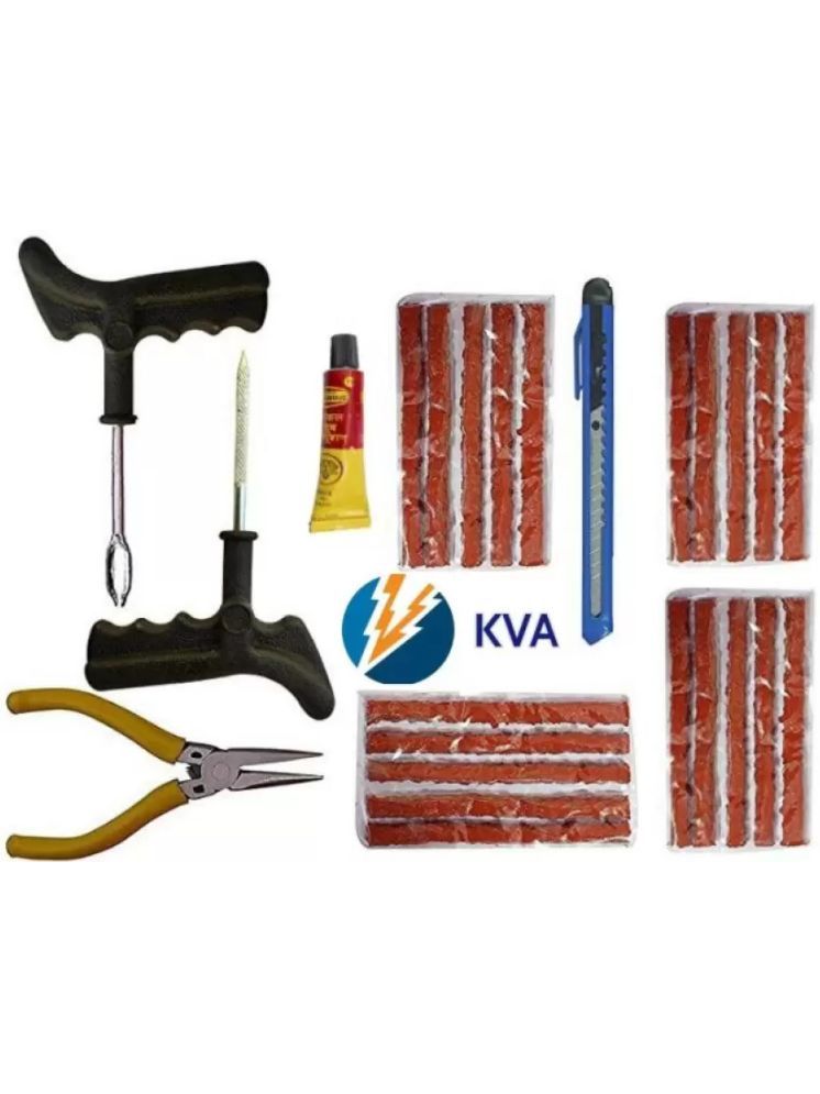     			KVA Tubeless Tyre Puncture Repair Kit 11 - 20 Strips